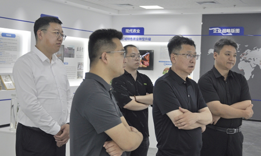 邯郸经开区参访言鼎集团，共探产业升级新路径