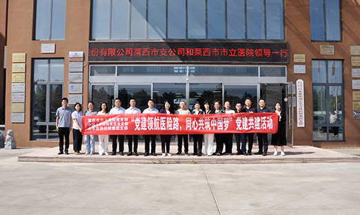 党建领航医险路，同心共筑中国梦