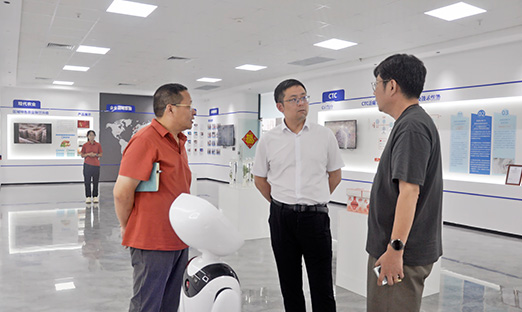 深化院企合作，共筑防癌长城——浙江省肿瘤医院亳州分院执行院长徐一鹏到言鼎集团考察交流